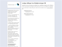 Tablet Screenshot of 3b.jobnext.dk