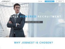 Tablet Screenshot of jobnext.net